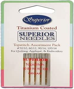 Superior Titanium Machine Needles