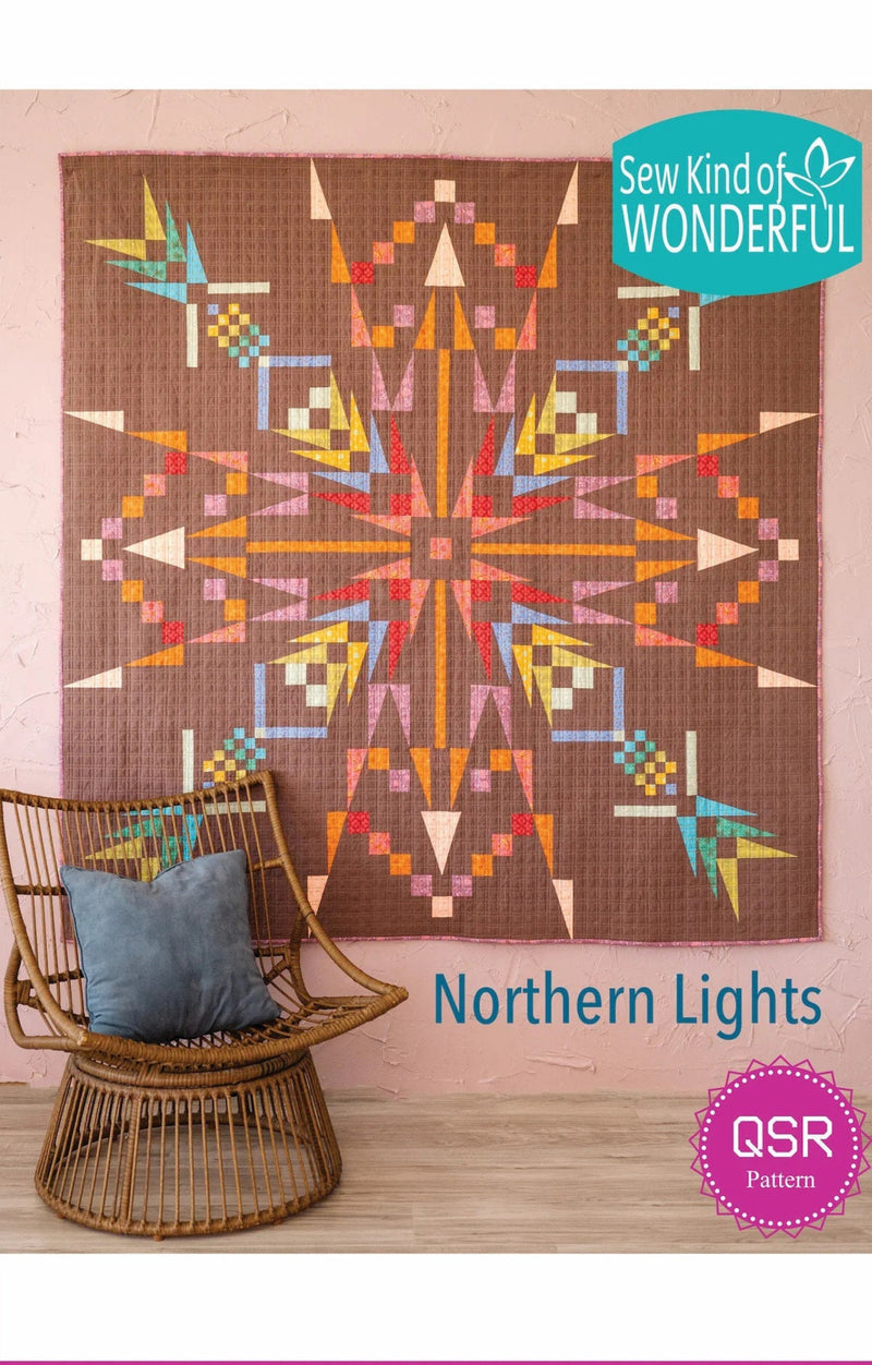 Northern Lights Quilt Pattern by Sew Kind of Wonderful