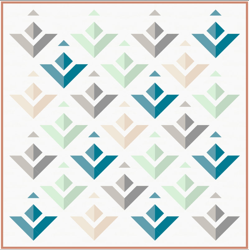 Paper Planes Quilt Pattern by Kiley Ferons