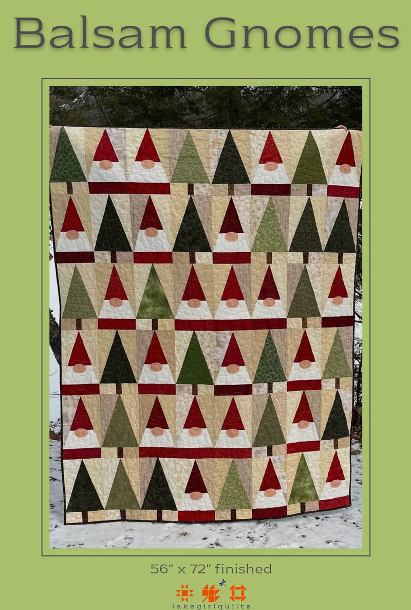 Balsam Gnomes Quilt Pattern