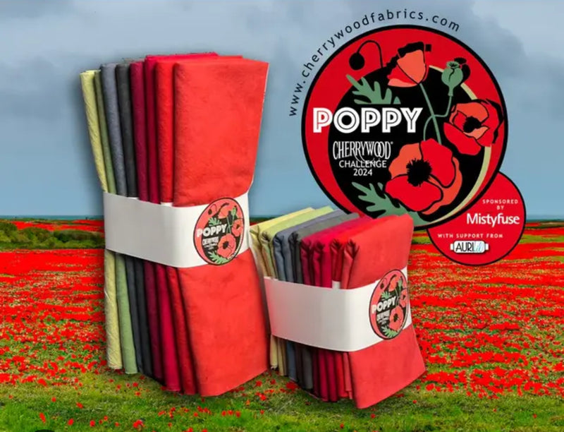 Poppy Legit Kit with Cherrywood Fabric