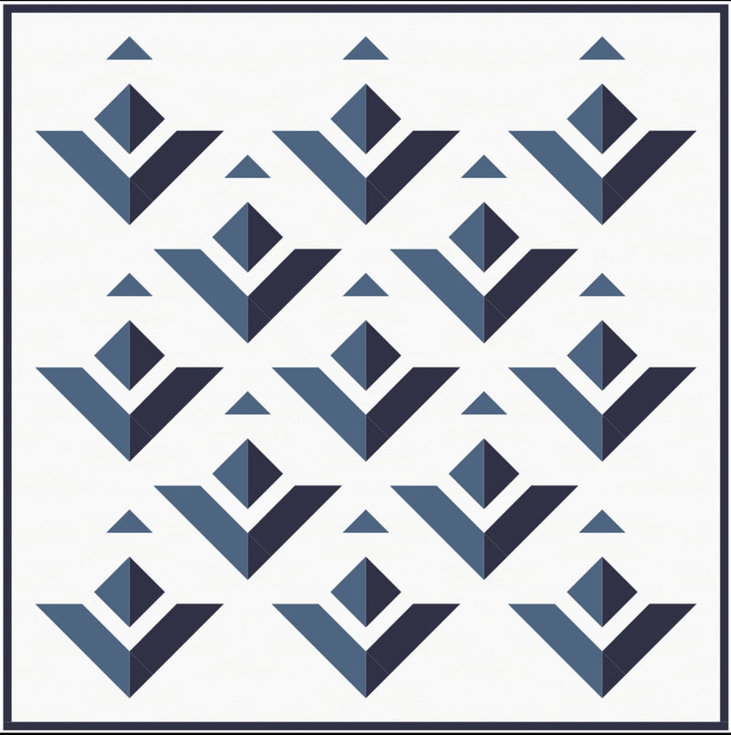 Paper Planes Quilt Pattern by Kiley Ferons