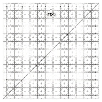 OLFA  12 1/2” Square Frosted Acrylic Ruler