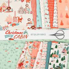 Christmas in the Cabin - Fat Quarter Bundle