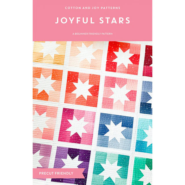 Joyful Stars  Quilt Pattern by Cotton and Joy