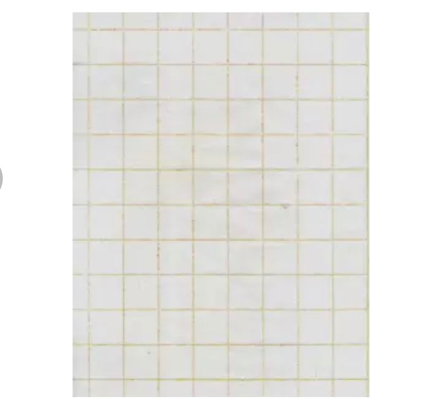 Pellon Quilters Grid #820 - Lightweight Fusible Interfacing (1 grid squares  - 45 wide) - 075269008203